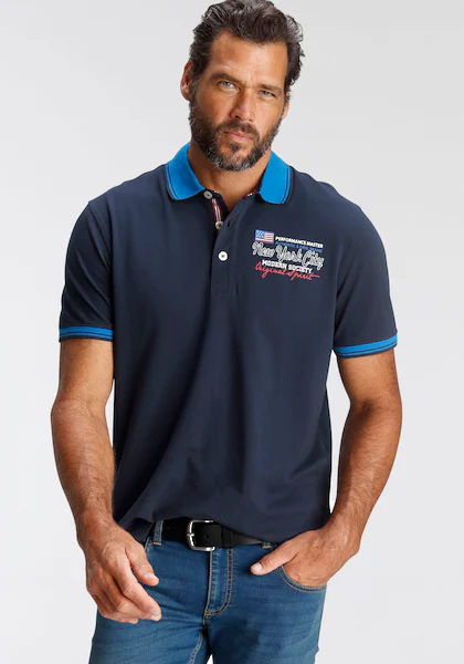 Bild von Man's World Poloshirt, Kurzarm, lässige Passform, bedruckt, Polokragen