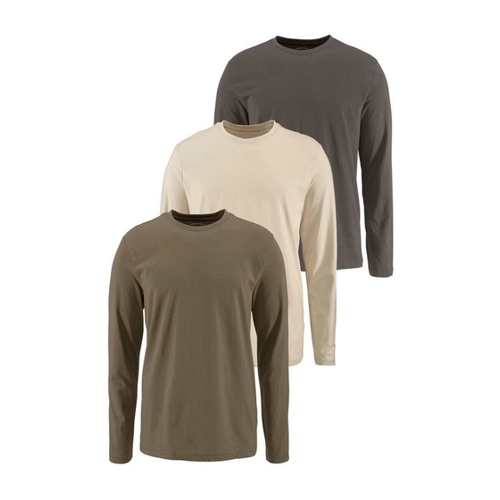Bild von Man's World Langarmshirt im 3er-Pack – Vielseitigkeit trifft Komfort