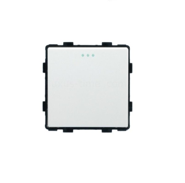 Bild von 1-faches Wechselschalter Modul Wippe Weiß LX-101M-11 LUXUS-TIME