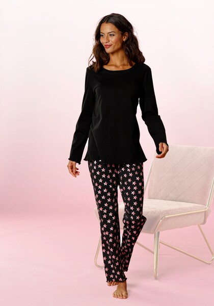Bild von Vivance Dreams Pyjama, (2 tlg.), mit Sternchen-Druck
