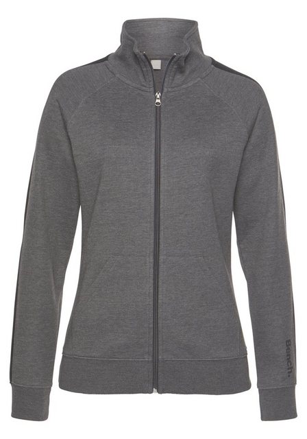 Bild von Bench. Loungewear Sweatjacke, mit Seitenstreifen und Stehkragen, Loungeanzug