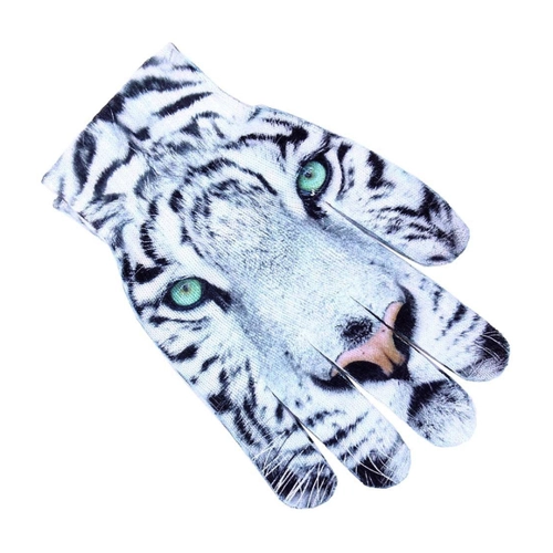 Bild von Sarcia.eu Strickhandschuhe für Touchscreen/Smartphones - Tiger