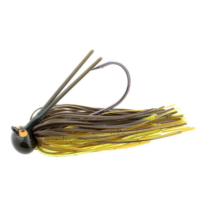 Bild von Z-MAN CrossEyeZ Football Jigs Gr.5/0 14g Green Pumpkintreuse