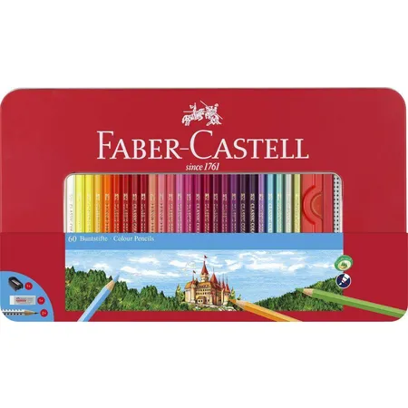 Bild von Faber Castell Classic - coloured pencil and pencil set - 62 pieces