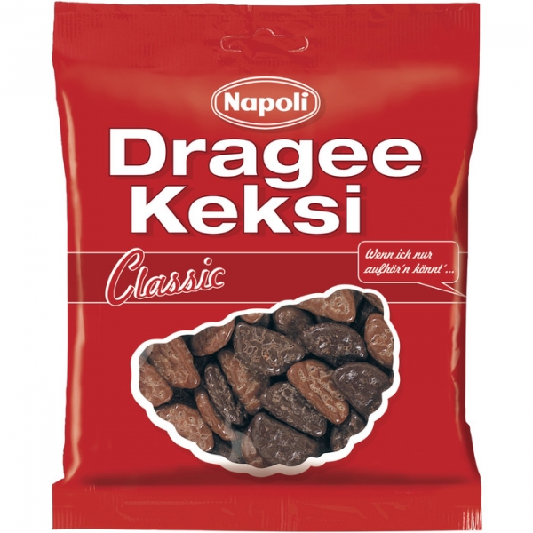 Bild von 18 Pkg. Napoli Dragee Keksi 165g, Classic