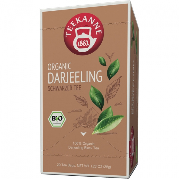 Bild von TEEKANNE ORGANIC DARJEELING Bio-Tee 20 Portionen