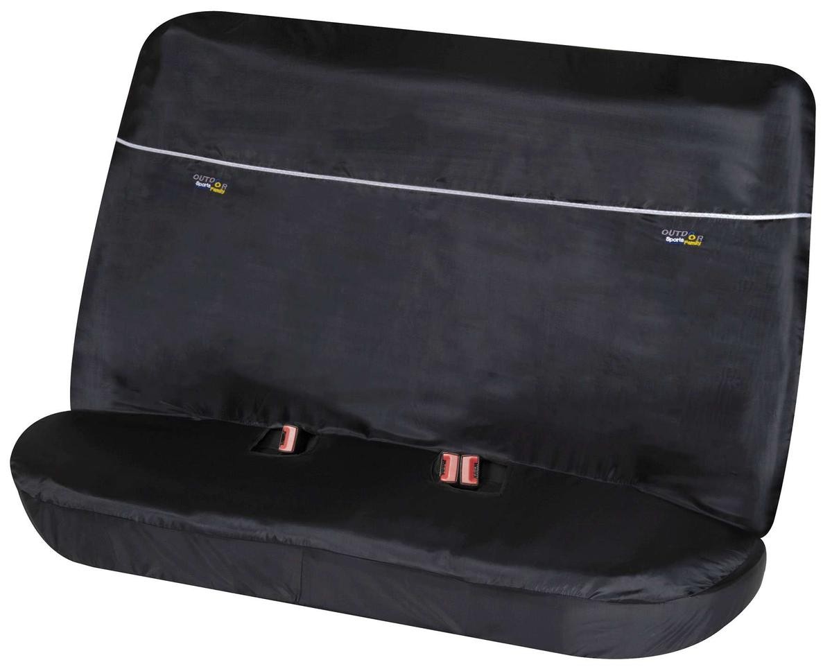 Bild von WALSER Sitzbezug »Outdoor-Sports«, für PKW-Rücksitzbank, Polyester - schwarz