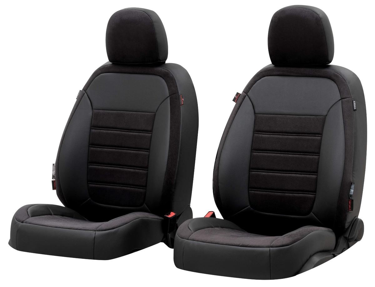 Bild von WALSER Bari 38761 Sitzschonbezug schwarz Polyester vorne SKODA: Kodiaq