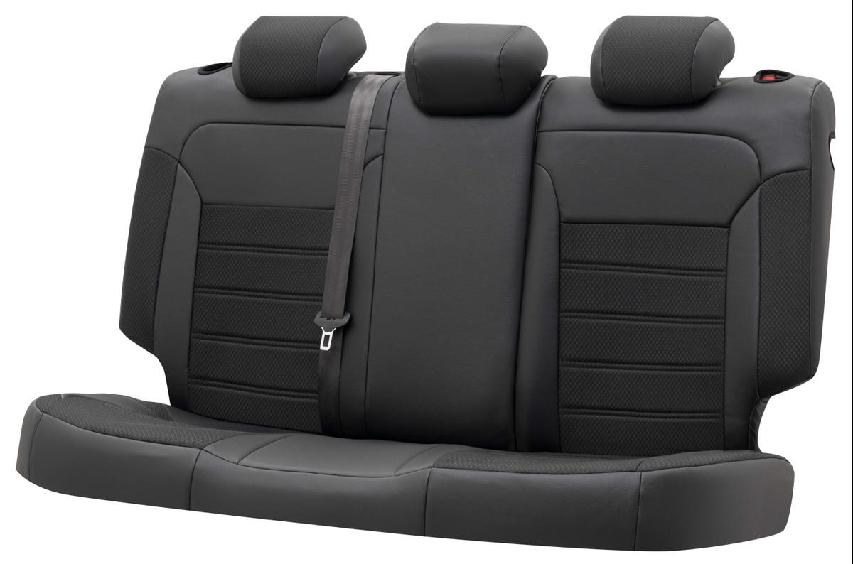 Bild von WALSER Aversa 38896 Sitzschonbezug schwarz Kunstleder, Polyester hinten VOLKSWAGEN: Golf 5 Schrägheck