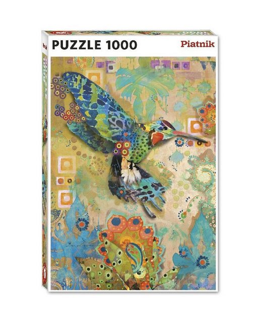 Bild von Piatnik Puzzle Humming Bird- Kolibri, 1000 Puzzleteile