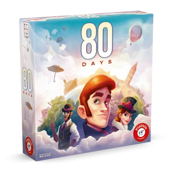 Bild von Piatnik 6683 - 80 Days / Auf den Spuren von Phileas Fogg / in 80 Tagen um die Welt / Viele aufregende Abenteuer bestehen und gleichzeitg am schnellsten vorankommen