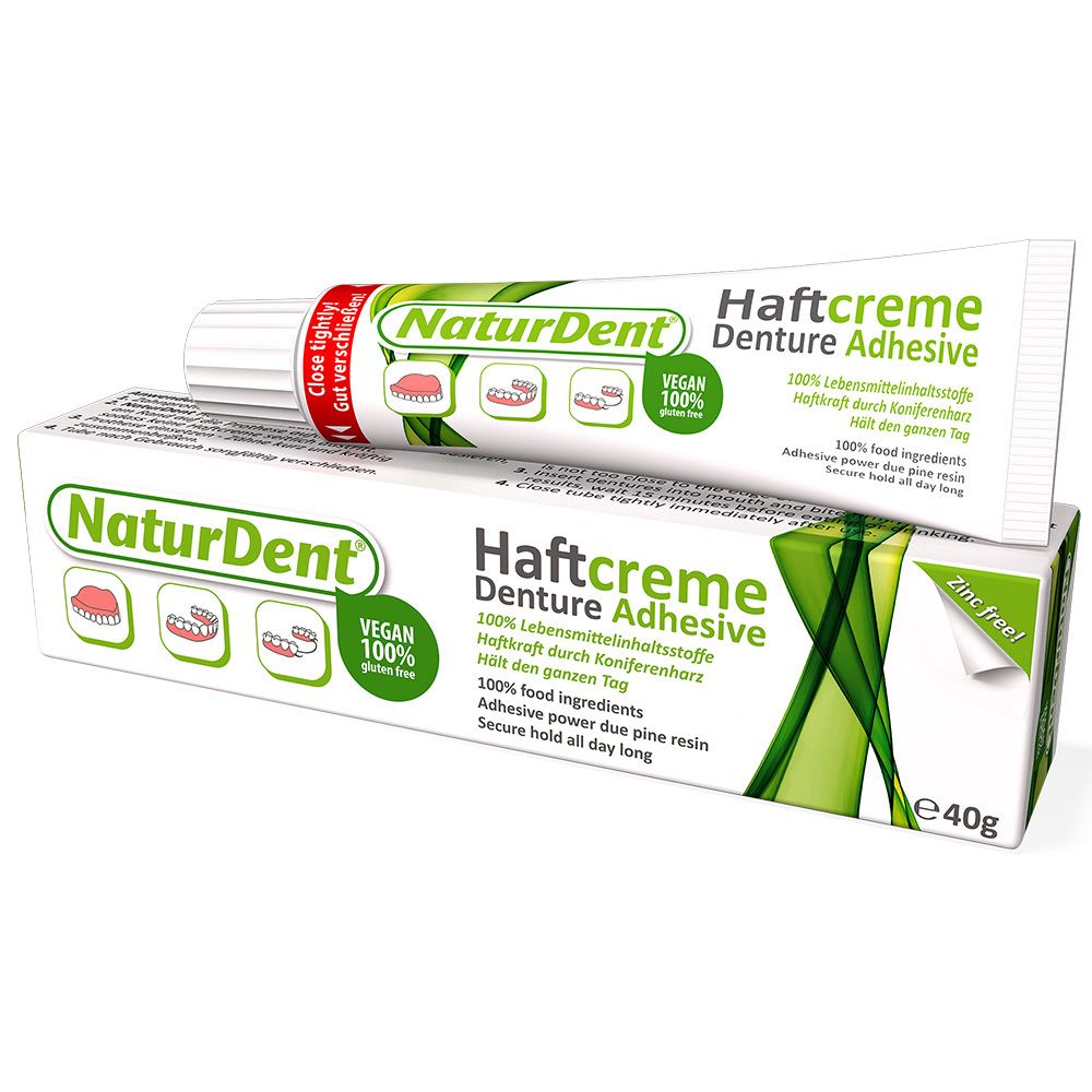 Bild von Roha, Zahnpasta, NaturDent Haftcreme zur Befestigung des Zahnersatzes, 40 g Creme