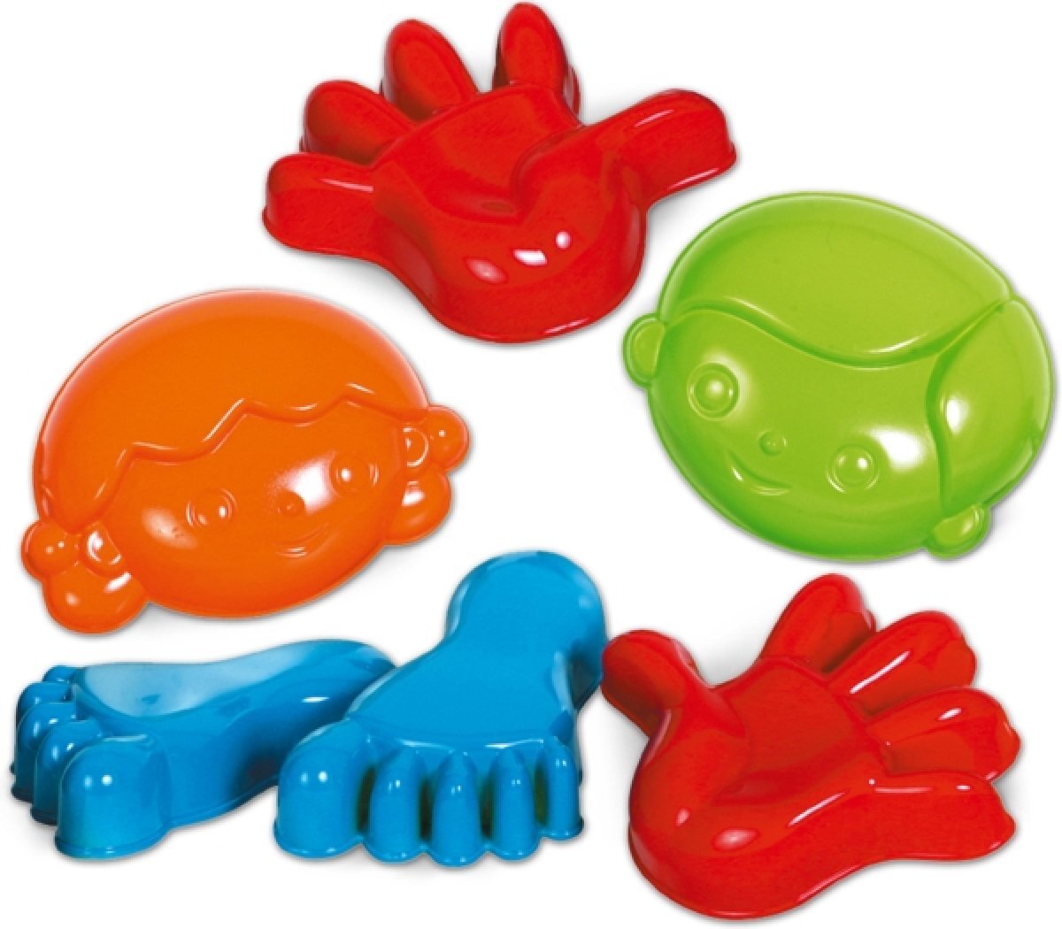 Bild von GOWI 558-58 Sandform Fritz im Netz, 6teilig, Sandkästen und Sandspielzeuge