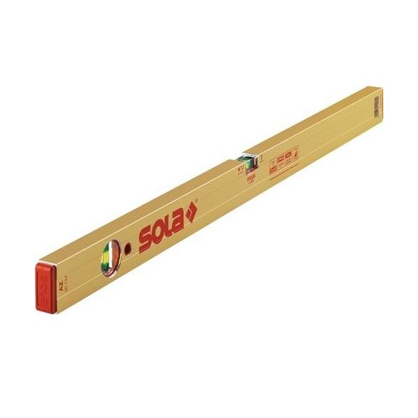 Bild von SOLA Wasserwaage SOLA 1161401 Wasserwaage AZ 120 cm Aluminium gold 0,5 mm/m