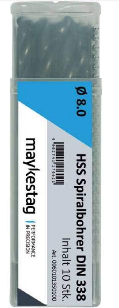 Bild von Alpen Metallbohrer Alpen 0060100375100 HSS Spiralbohrer 3.75 mm Gesamtlänge 70 mm DIN 3