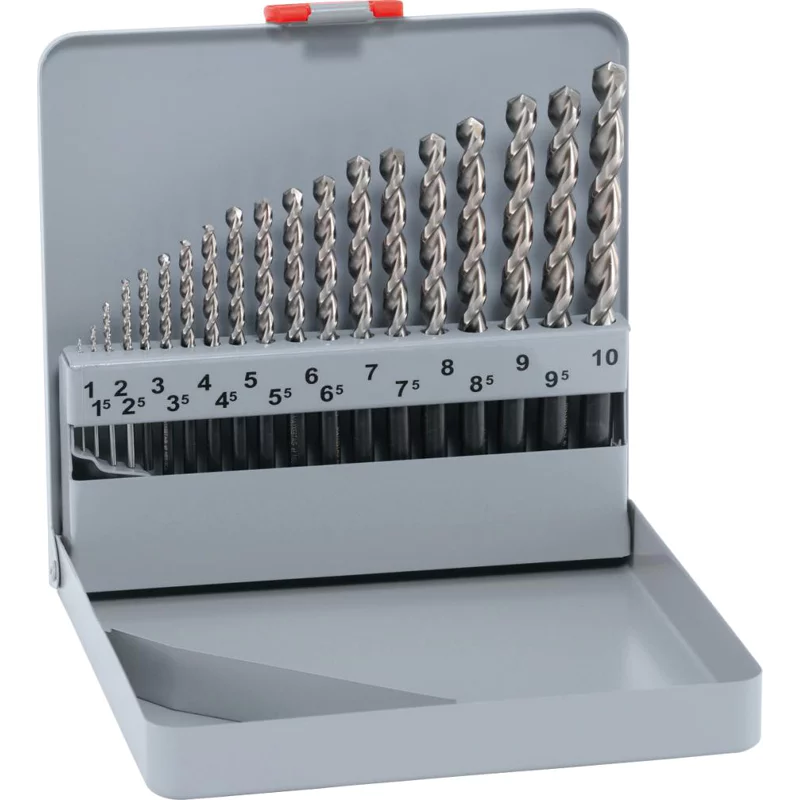Bild von Alpen, Bohrereinsatz, Kassette HSS Forte KM 25 25 Stück, O 1 0-13 0x0 5mm (1 mm - 13 mm)