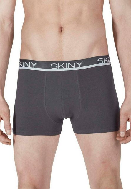 Bild von Skiny Herren Herren Pant 3er Pack Cotton Multipack Hipster, Greyblueblack Selection, L Kurz EU