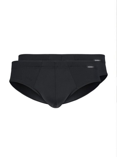 Bild von Skiny Slip Herren Brasil Slip 2er Pack Micro Multipack (Packung, 2-St) gerundeter Beinausschnitt