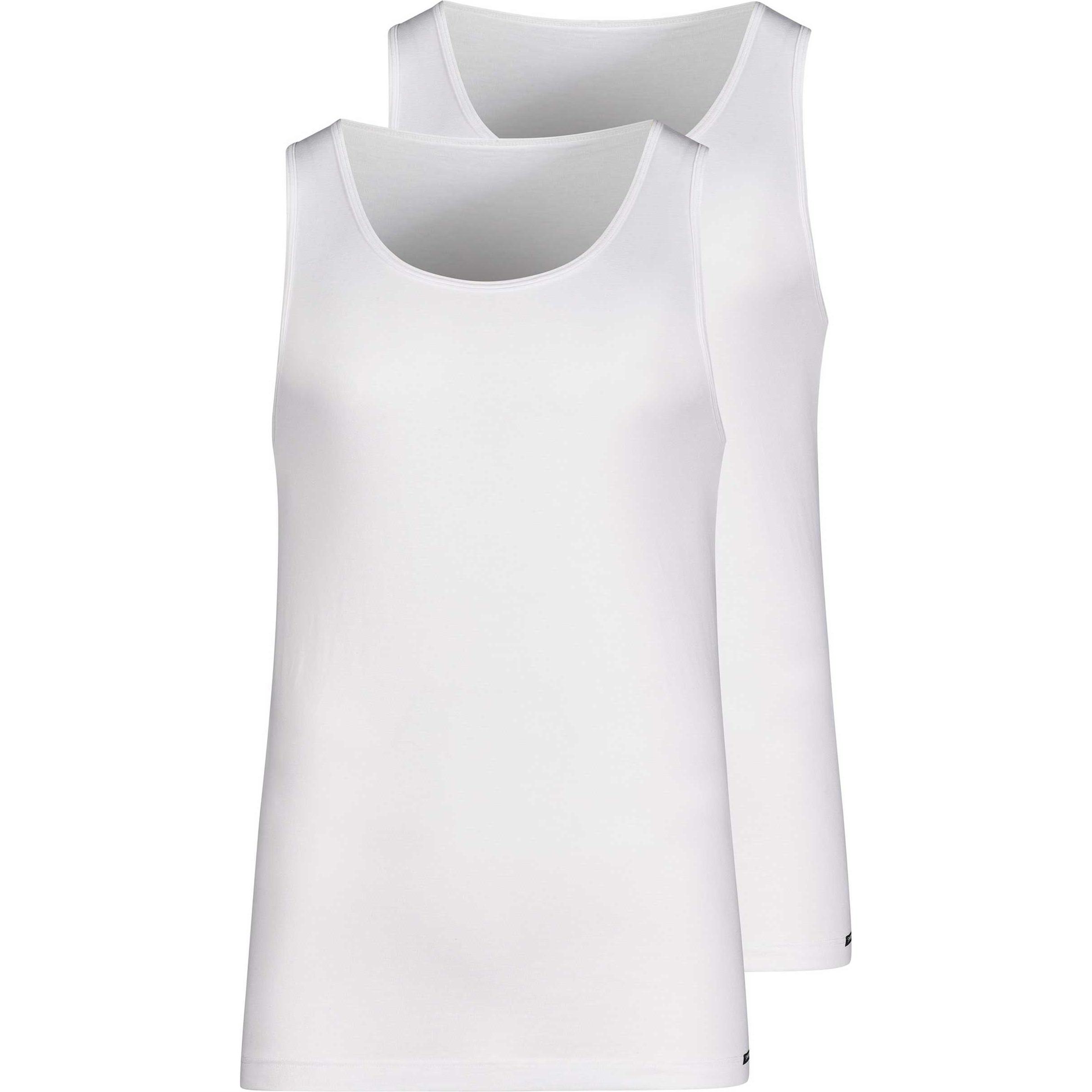 Bild von Skiny Unterhemd 2er Pack Cotton Advantage (Spar-Set, 2-St) Unterhemd / Tanktop - Baumwolle - Atmungsaktiv - Ideale Passform