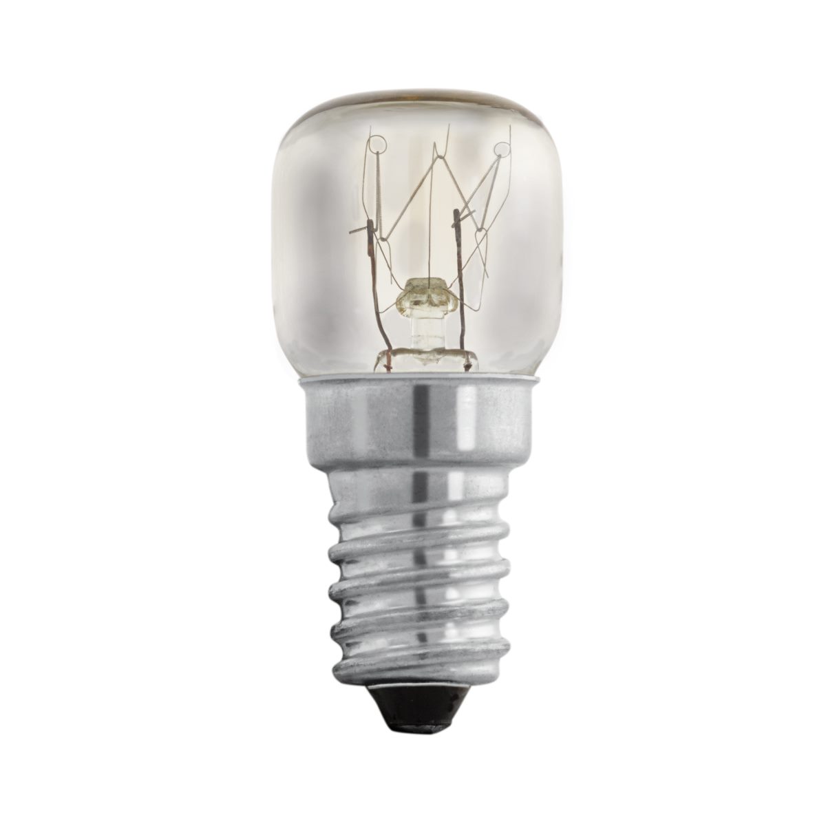 Bild von EGLO Halogen E14 Lampe, Backofen Glühbirne 300°C, Lampe Backofen, Halogen Lampe, 15 Watt, 85 Lumen, Leuchtmittel E14 warmweiß, dimmbar, 2200 Kelvin, Backofenlampe T22, Ø 2 cm