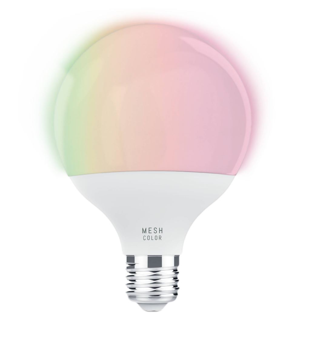 Bild von EGLO Connect E27 G95 RGB LED Leuchtmittel 1300lm 13,5W 360° 2700-6500K opal 95x142mm App Steuerbar