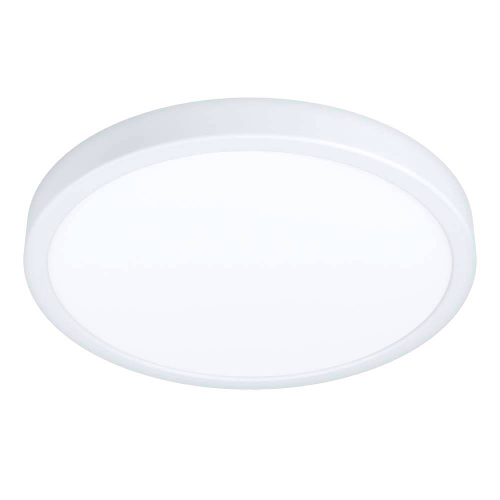 Bild von EGLO LED Deckenleuchte Fueva 5, Ø 28,5 cm, Aufbauleuchte, Bad-Deckenlampe aus Metall in Weiß und Kunststoff Leuchtfläche in Weiß, Badezimmer Lampe, LED Aufbaulampe neutralweiß, IP44