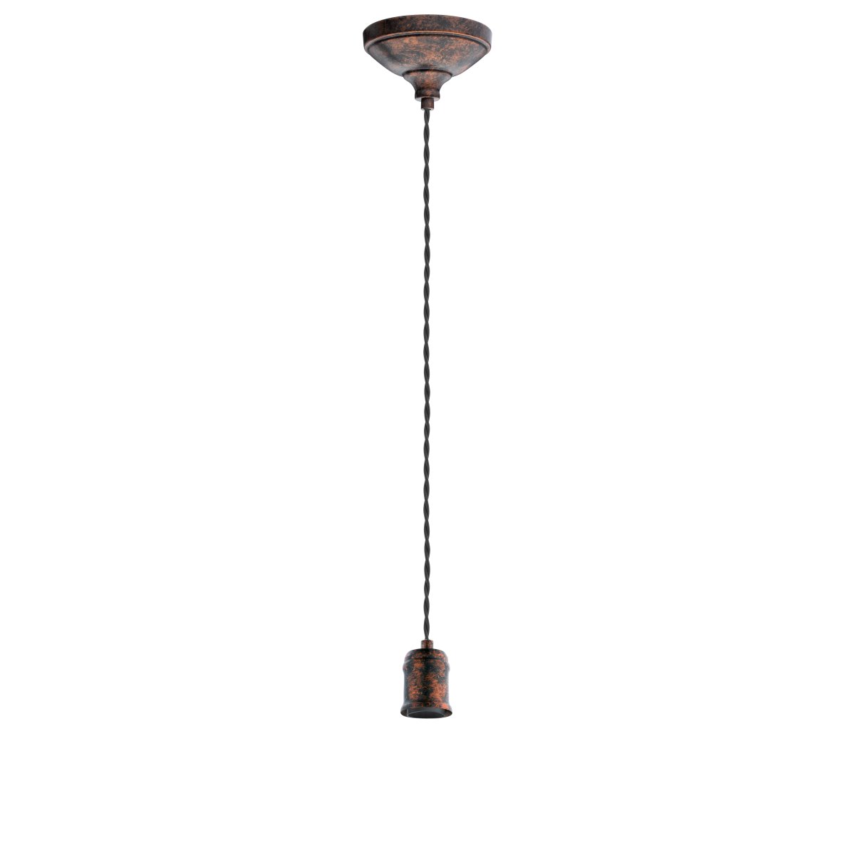 Bild von Pendelaufhang Vintage EGLO YORTH kupfer, schwarz E27