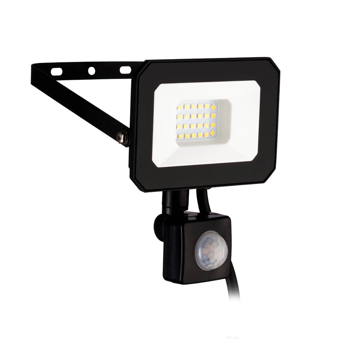 Bild von Eglo LED-Wandstrahler Risacca-E 20 W mit Sensor 8 cm x 11,5 cm Schwarz