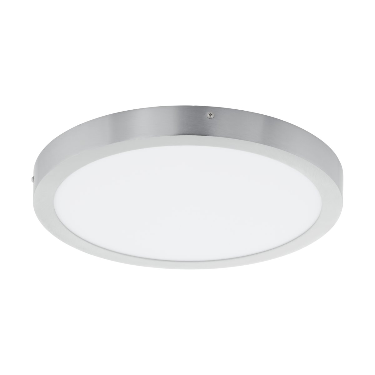 Bild von EGLO LED Deckenleuchte Fueva 1, 1 flammige Deckenlampe, Material: Aluminium, Kunststoff, Farbe: Silber, weiß, Ø: 40 cm, neutralweiß