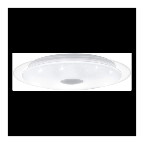 Bild von LED Deckenleuchte Lanciano 1 in Weiß und Transparent 33W 4000lm
