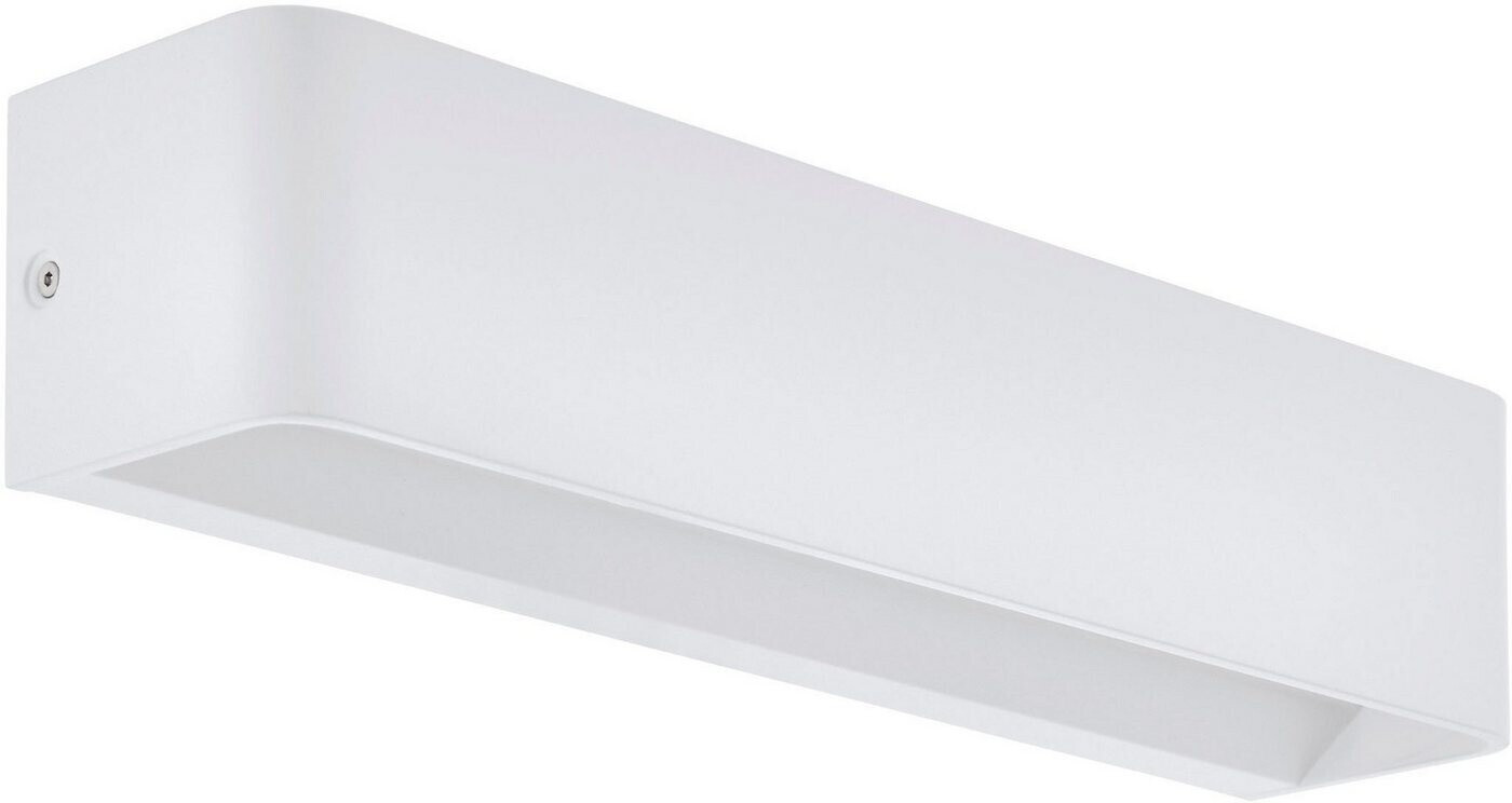 Bild von EGLO LED Wandleuchte Sania 4, Leuchtmittel inklusive, Wandstrahler, Wohnzimmerlampe, Flurlampe in Weiß, L 36,5 cm