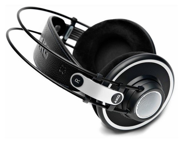 Bild von AKG K702 - offener Studiokopfhörer für Mischen und Mastern Over-Ear-Kopfhörer (offene Bauweise für eine natürliche Klangwiedergabe)