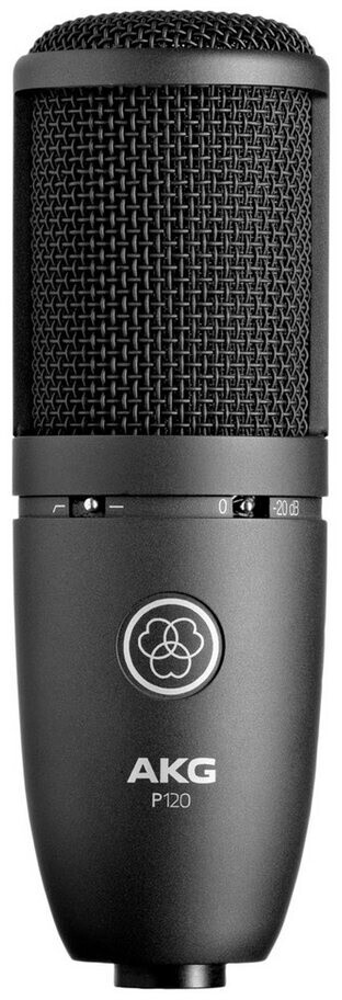 Bild von AKG P120 - Studio-Kondensatormikrofon, schwarz (030-03-198)