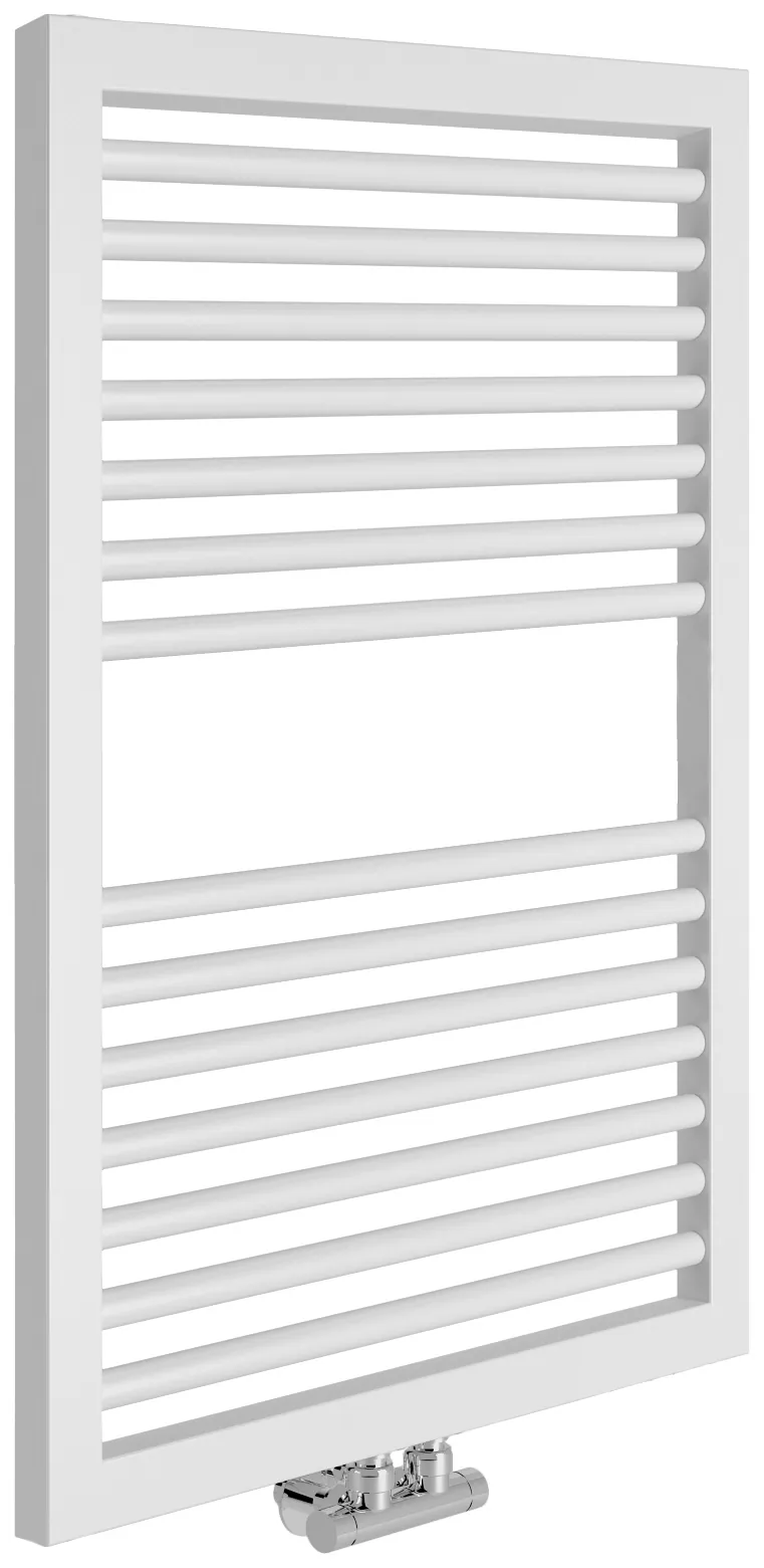 Bild von Sanotechnik Badheizkörper »Rimini«, BxHxT: 60 x 82,3 x 3 cm, 480 W, weiß - weiss