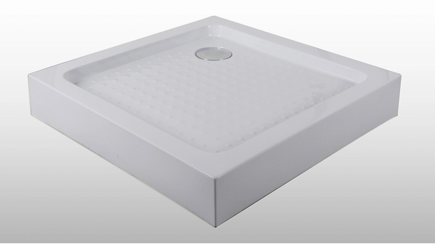 Bild von Sanotechnik Eck Duschwanne ABS weiß (TT80W)
