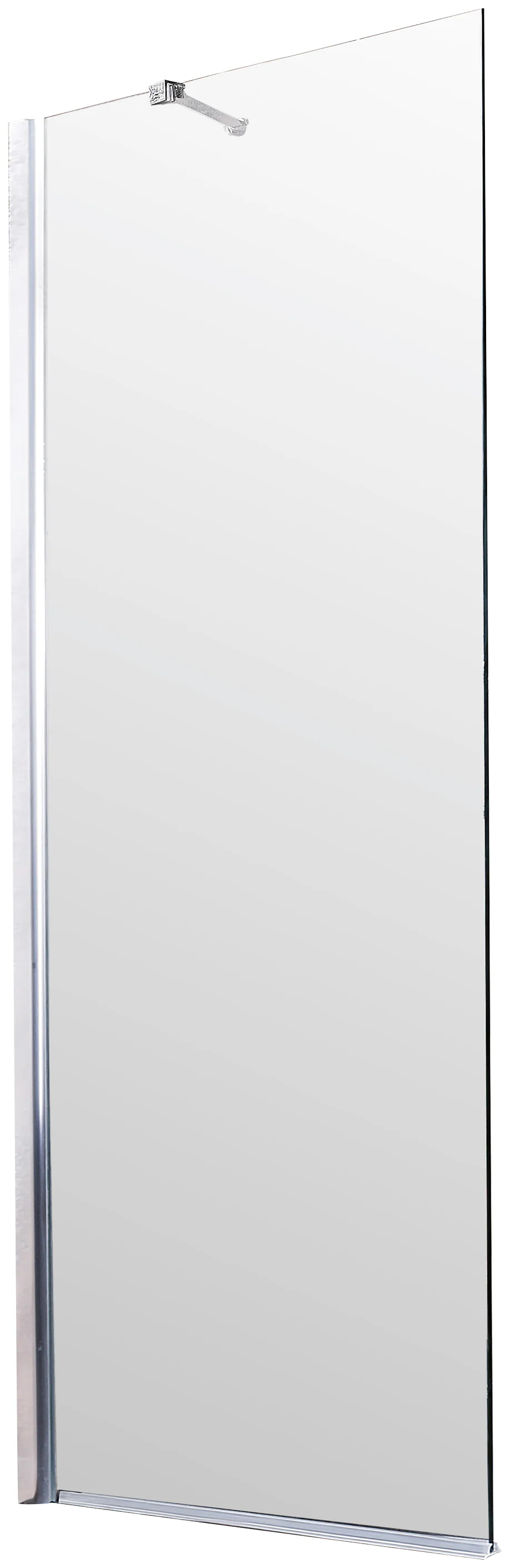 Bild von Seitenwand Sanoflex 6 mm Chrom 115 cm x 195 cm