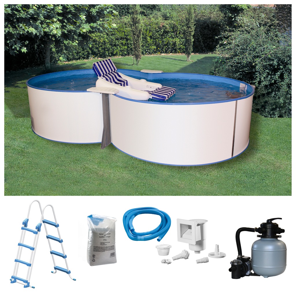 Bild von my POOL BWT Achtformpool "JOY 1", (Set, 5 tlg.), in verschiedenen Größen