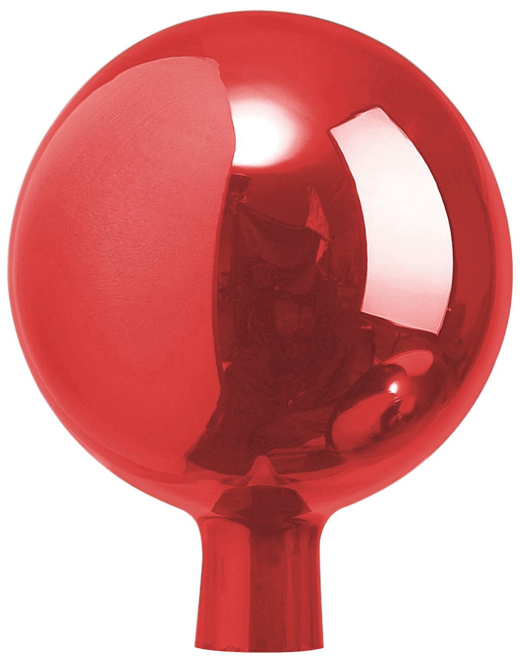 Bild von Windhager Rosenkugel mundgeblasen verspiegelt rot, Ø 16 cm