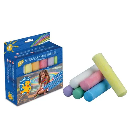 Bild von Malefix, Malstifte, 12 Strassenkreiden (Mehrfarbig, 12 x)