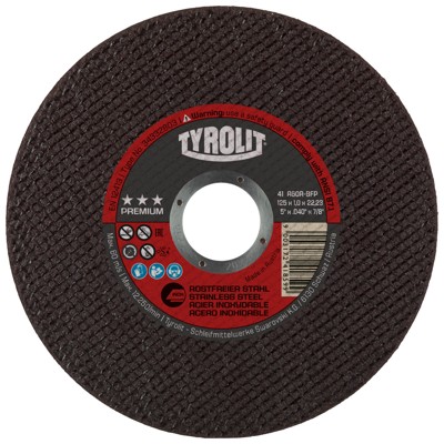 Bild von Tyrolit, Sägeblatt, Trennscheibe 115x1,0x22,2mm Premium Extrem Inox geradeTyr. (Pack mit 25 St)