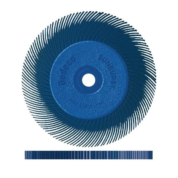 Bild von Tyrolit, Schleifmittel, RadialbÃ¼rste Sunburst Ã˜152xB152x25,4mm 400 Form DISC RA Alox/Korund (400)