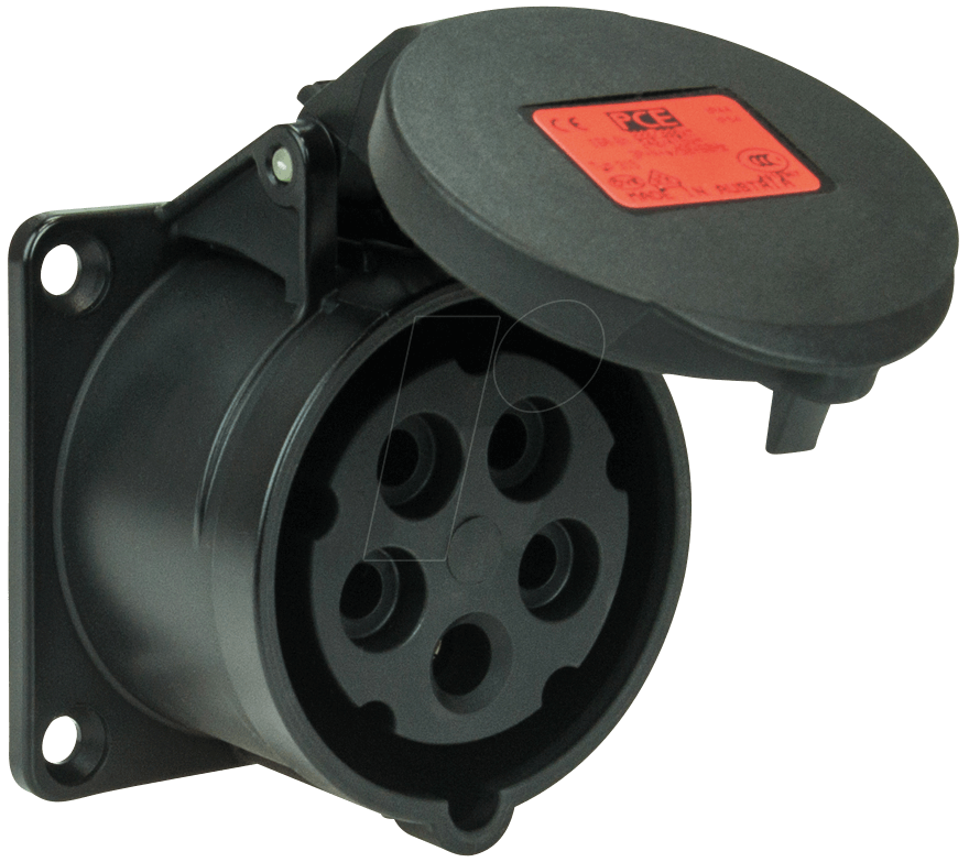 Bild von PCE Steckdose PCE 315-6x CEE Anbaudose 16 A 5polig 400 V 1 St.
