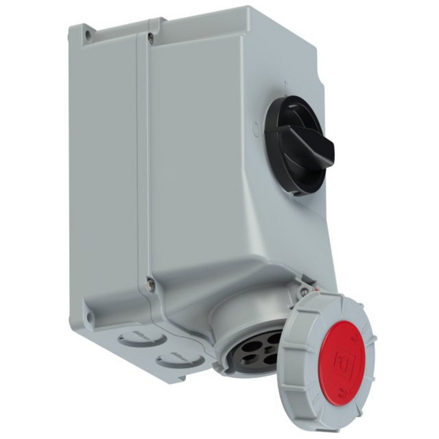 Bild von PCE Steckdose PCE 75352-6 CEE Wandsteckdose 63 A 5polig 400 V 1 St.