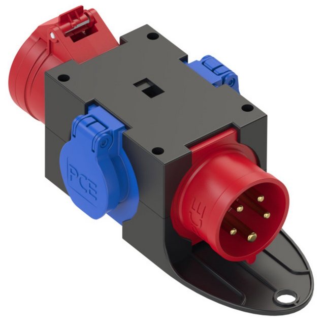 Bild von JÄger Direkt Kompaktverteiler CEE-16 A,5-polig 1xCEE 16 A,2x230V 943.0402