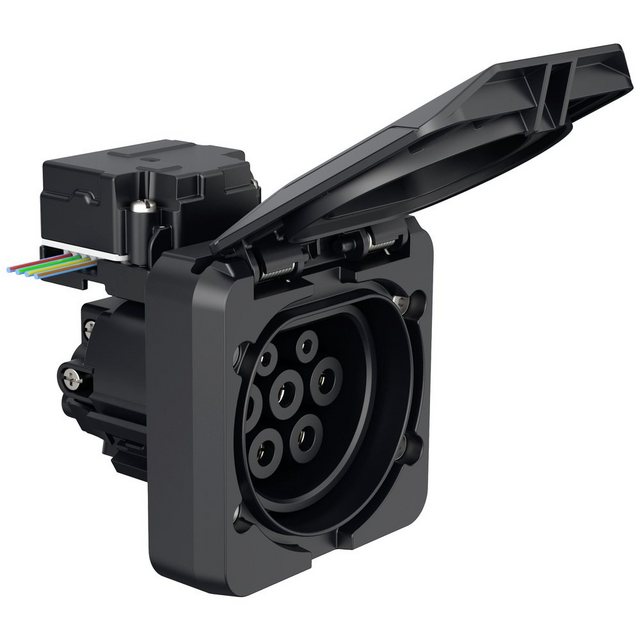 Bild von PCE, Elektroauto Ladekabel, e325-f eMobility Ladesteckdose Typ 2 32 A (32 A, 0.09 m)