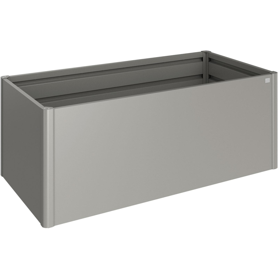 Bild von BIOHORT Hochbeet, BxHxL: 201 x 77 x 102 cm, Stahlblech - grau
