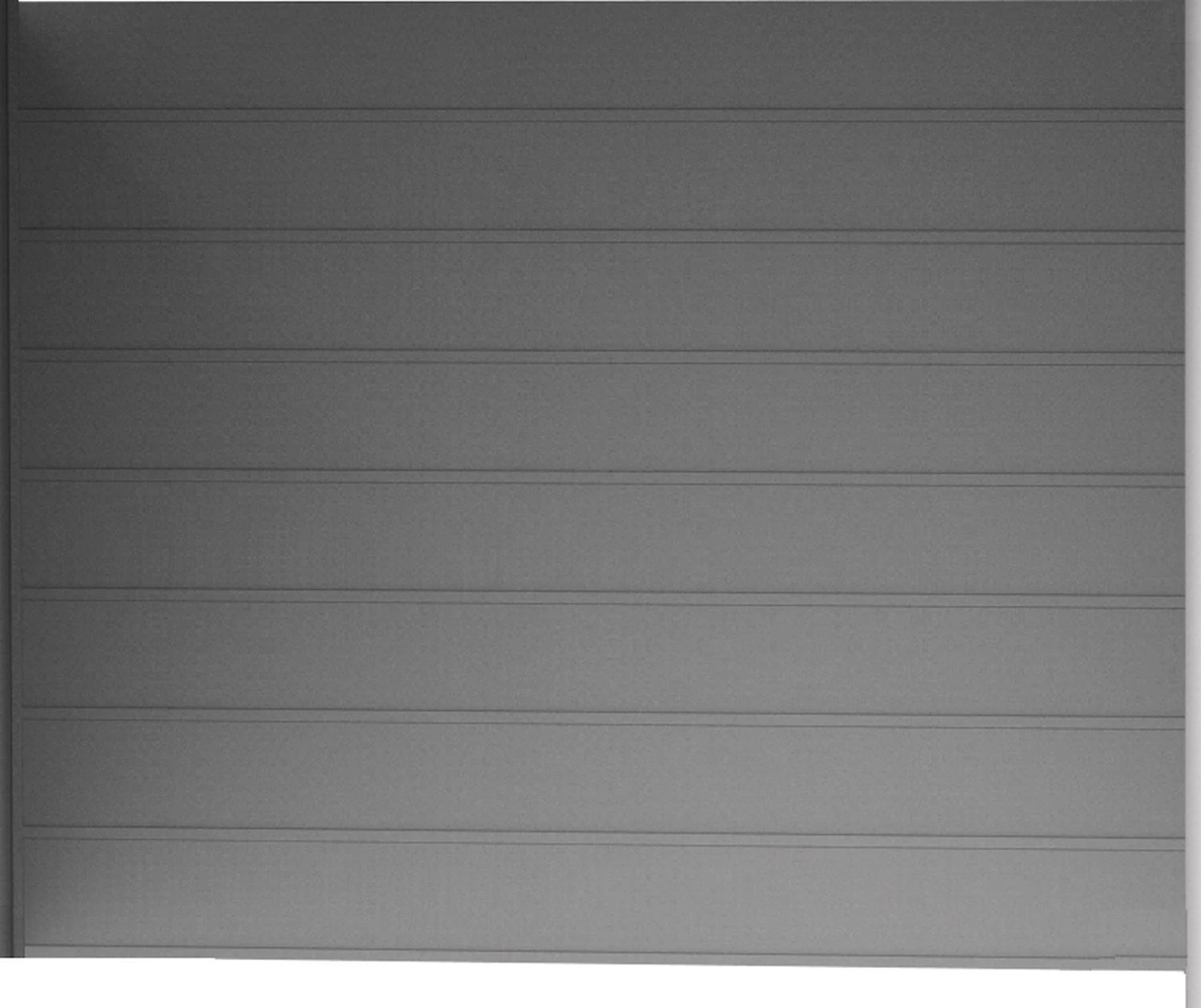 Bild von Biohort Rückwand für Seitendach zu Gerätehaus HighLine H2, H3, H4, H5, H6 266 x 2,5 x 181 cm (für Seitendach Highline H2, H3, H4, H5, H6) silber-metallic