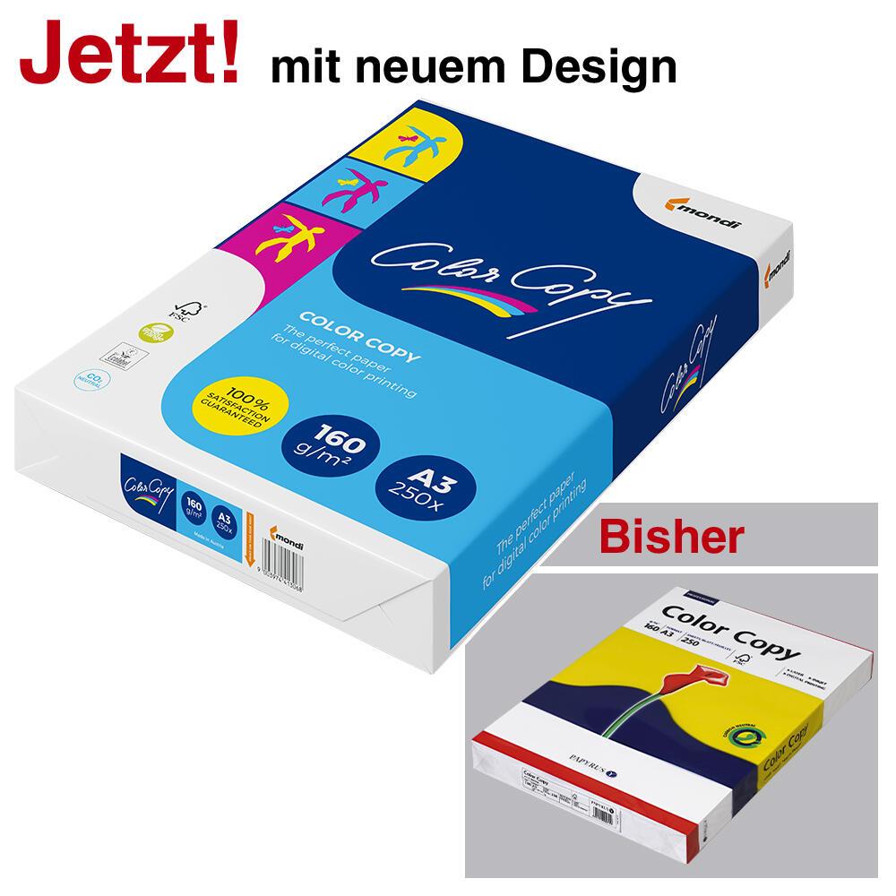 Bild von Color Copy Kopierpapier 2100005109 DIN A3 160g weiß 250 Bl./Pack. 110269301