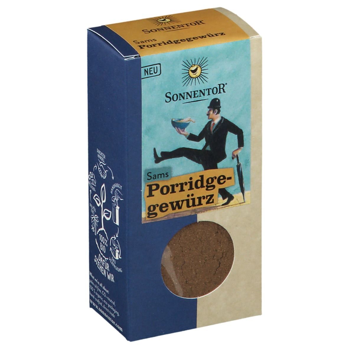 Bild von Sonnentor Sams Porridge Gewürz, 70 gr Packung