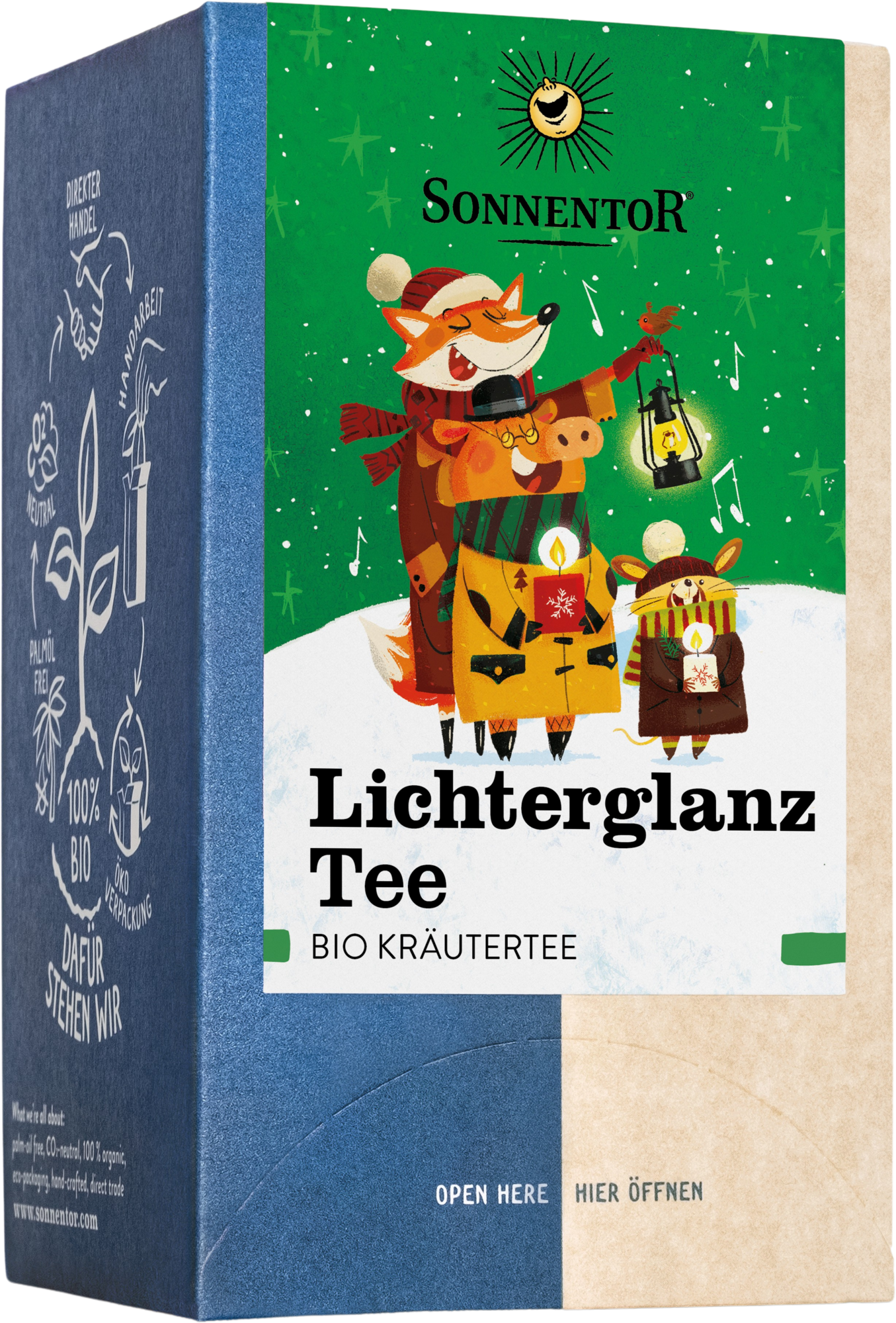 Bild von Sonnentor Lichterglanz Kräutertee Bio - Beutel, 18 Stück